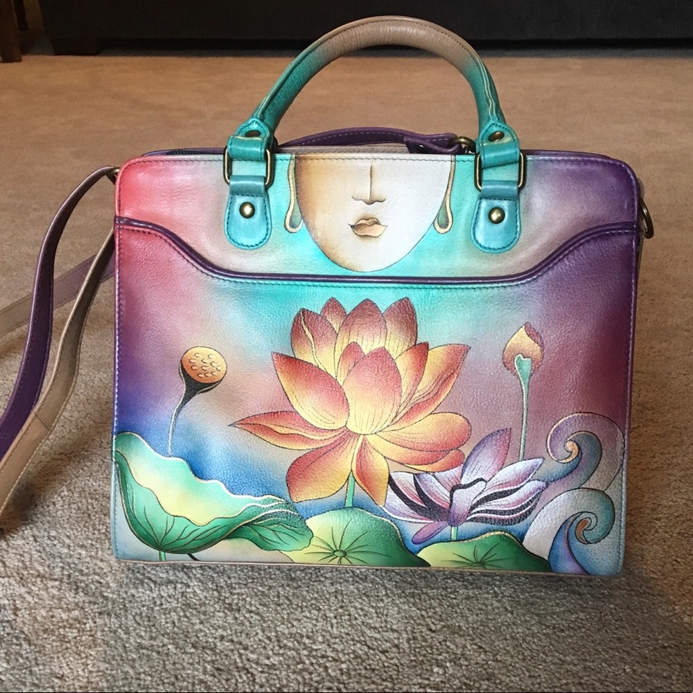 NEW Anuschka Handbag Satchel